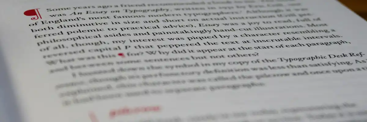 A closeup of a journal, used to indicate editing services, particularly of a technical nature.